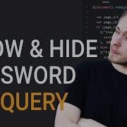 10 How To Show Password In Input Using JQuery JQuery Tutorial Learn JQuery JQuery Library