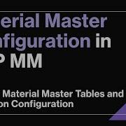 Material Master Tables And Field Selection Configuration In SAP MM Explained With SAP Demo