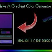 How To Make A Gradient Color Generator Website Without Coding Editing Techtitive
