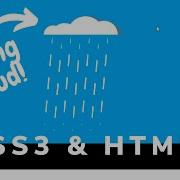 CSS Raining Cloud Basics Of CSS3 And HTML5