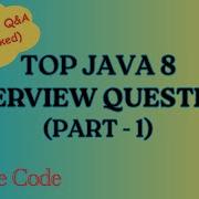 Java 8 Interview Coding Questions Java 8 Stream API Most Asked Part 1 Concise Code