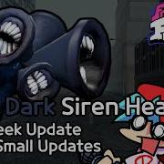 VS Dark Siren Head Week Cutscene Small Updates Friday Night Funkin