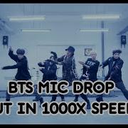 Bts Mic Drop Song But In 1000x Speed Faster Bangtan Jungkook Btsedits