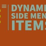 Ionic 3 Dynamic Side Menu Example