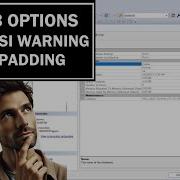 DB Options ANSI WARNINGS ANSI PADDING And More