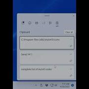 Windows Clipboard History Desktop Shortcut