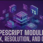 TypeScript Modules Syntax Resolution And Output TypeScript Day 8 Lec 8