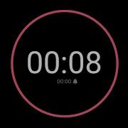 8 Second Countdown Timer IPhone Timer Style