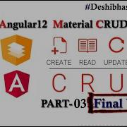 Complete CRUD Application In Angular Material Angular CRUD With JSON Server CRUD With Testycodeiz
