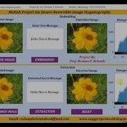 Reversible Image Steganography For Data Hiding Matlab Project With Source Code IEEE Based Project