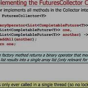 Advanced Java Completable Future Features Implementing The FuturesCollector Class
