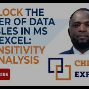 Mastering Excel Conducting Sensitivity Analysis With Data Tables