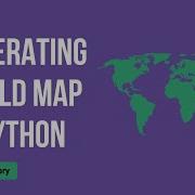World Map In Python With Folium Python Project Folium Library