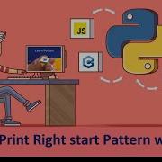 How To Print Right Start Pattern With Star Asterisk