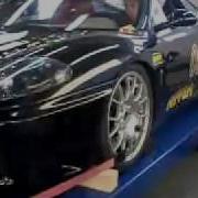 Ferrari 360 Dyno Exhaust Flames Pulling 2nd Thru 6th