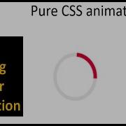 Pure CSS Ring Loader Animation HTML And CSS Border Spinner Animation Pure CSS Loading Animation