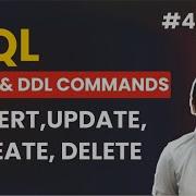 DML DDL Commands In SQL Explained INSERT UPDATE DELETE CREATE SQL Tutorial For Beginners