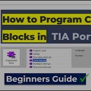 How To Program A Cyclic Block With Defined Cycle Time In TIA Portal