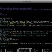 Troubleshooting PHP Code Widget Errors