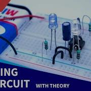 Adjustable Flashing Blinking LED Circuit On Breadboard 555 Timer Project 5