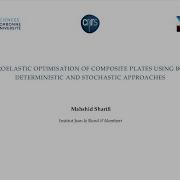 PhD Mahshid Sharifi Aeroelastic Optimisation Of Composite Plates Using Both Deterministic