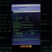 Order Bill IDE Dev C Cppprogramming