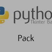 Tkinter Basics The Pack Geometry Manager