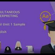 Simultaneous Interpreting DPSI Exam Sample From English