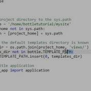 Using MySQL And The Bottle Python Framework On Pythonanywhere