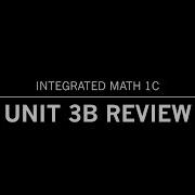 Unit 3B Review