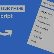 Create A Custom Select Menu In HTML CSS JavaScript
