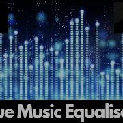 Blue Music Equaliser Screensaver 1 HOUR Tranquil Visuals Wallpaper Background NO SOUND