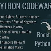 Solving 7 Codewars Challenges In Python Beginner To Intermediate Problems