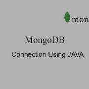 MongoDB Connection Using JAVA
