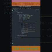 Happy Republic Day Celebrating India S Special Day With Python Code Shorts