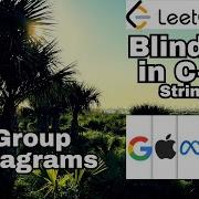 Leetcode Blind 75 C Group Anagrams