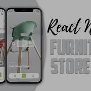 LCRN EP4 Furniture Store App React Native UI