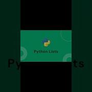 Introduction To Python Lists Part 2 Pythontutorial Shortvideo Lists