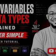 Java Variables Data Types Explained Super Simple Beginner Tutorial
