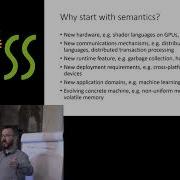 Starting With Semantics Sylvan Clebsch PLISS 2019