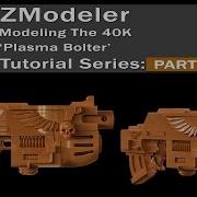 Zmodeler Zbrush 4r7 Tutorial Plasma Bolter Part 8
