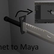 Maya 2017 How To Import Models You Find On The Internet