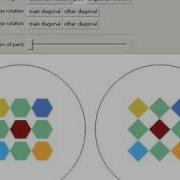 Interpreting A Square Grid As A Hexagonal Grid
