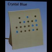 Crystal Blue Powers 2 BCD Direct Binary Clock Time Silver Blue LEDs 02 02 2020