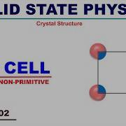 Primitive And Non Primitive Unit Cell Crystal Structure