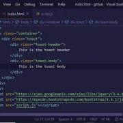 Bootstrap 4 Toast Crash Course Create A Basic Toast Alert In Bootstrap 4