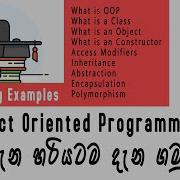 Learn In One Video Object Oriented Programming With Coding Examples For Beginners