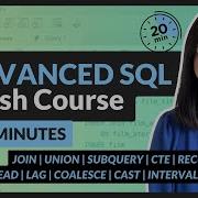 Learn 12 Advanced SQL Concepts In 20 Minutes Project Files Included