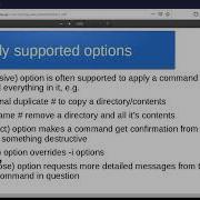 Linux Command Options And History