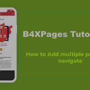 B4XPages 2 Adding Multiple Pages And Navigating